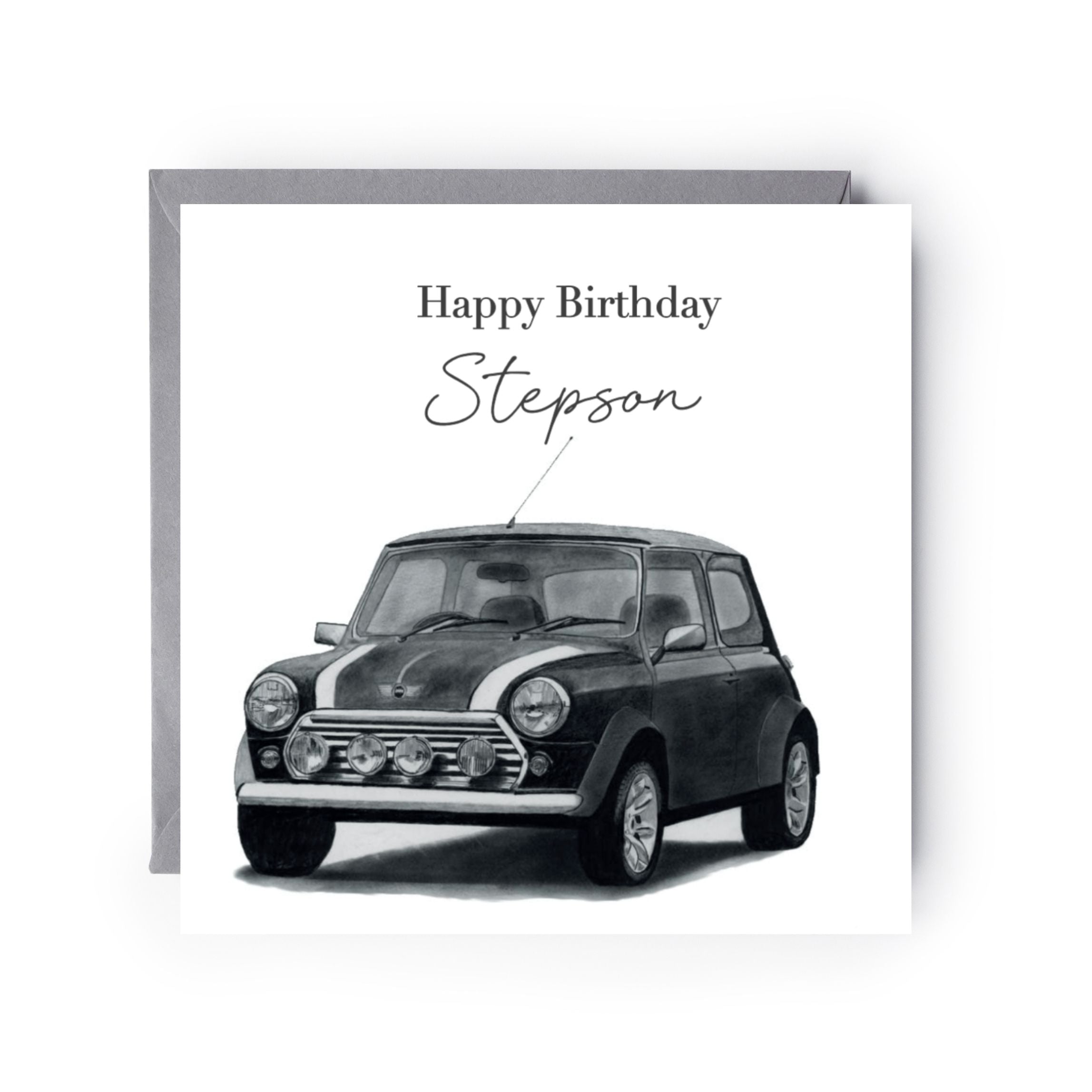 Happy Birthday Stepson Mini Card – LIBRA FINE ARTS