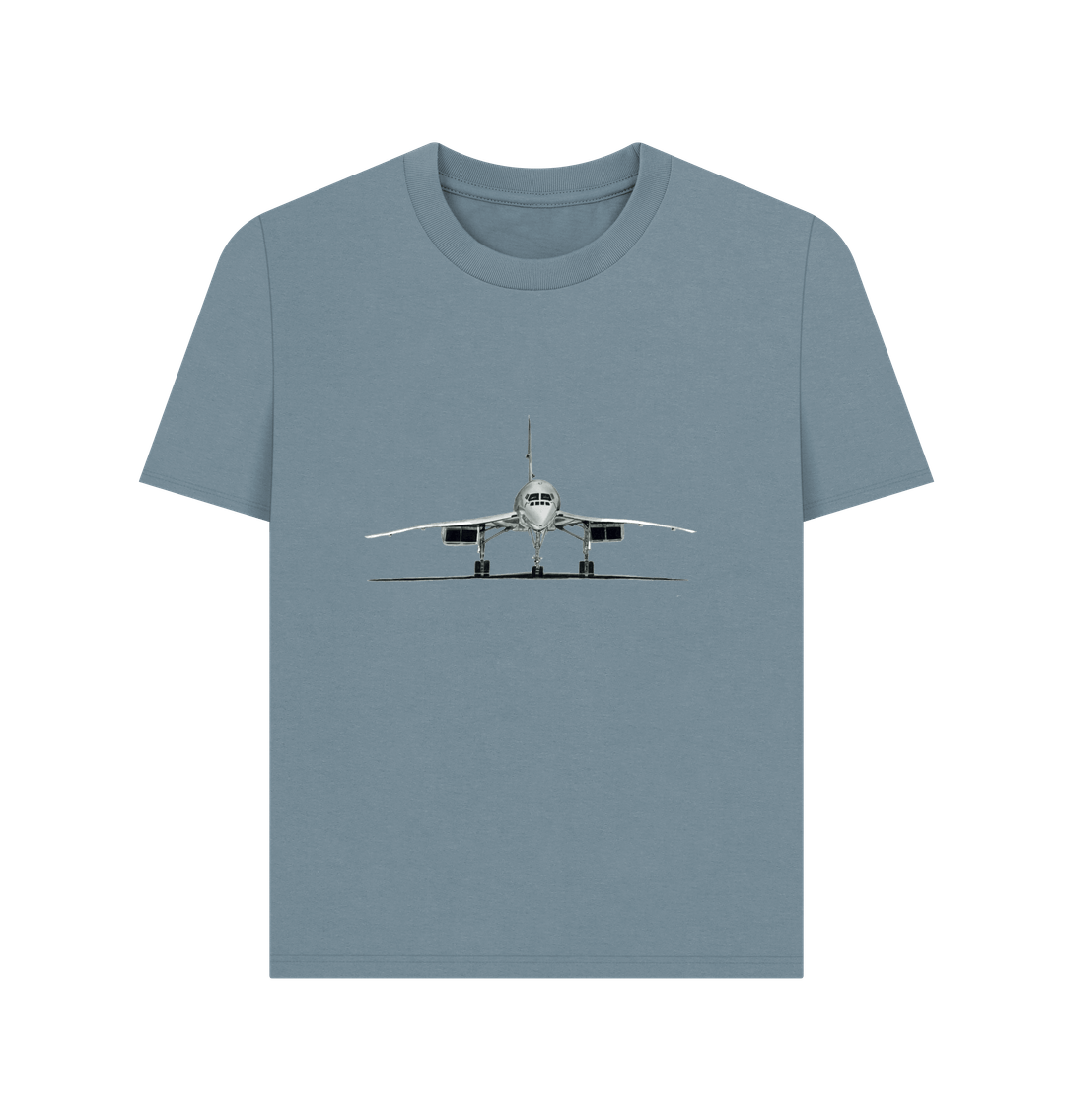 Stone Blue Women's Concorde Organic Tee Shirt