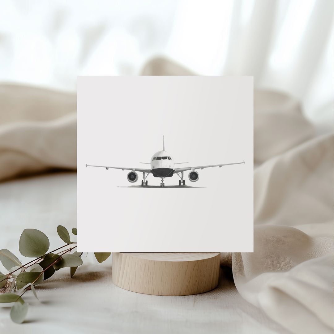 Airbus A320 Greeting Card