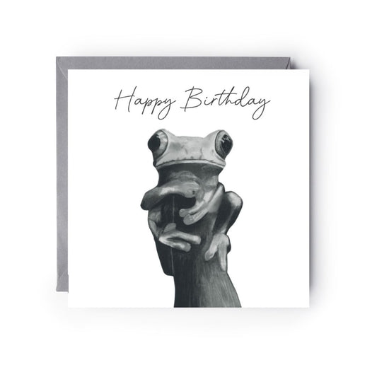 Happy Birthday Frog Card