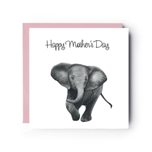 Happy Mother’s Day Elephant Card