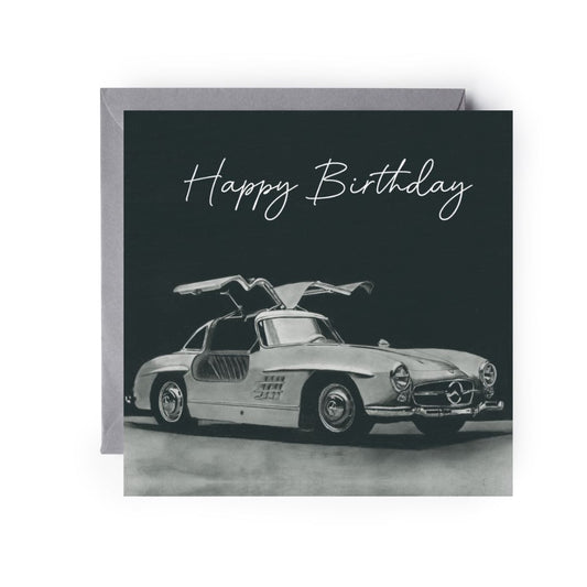 Gullwing Sports Birthday Card