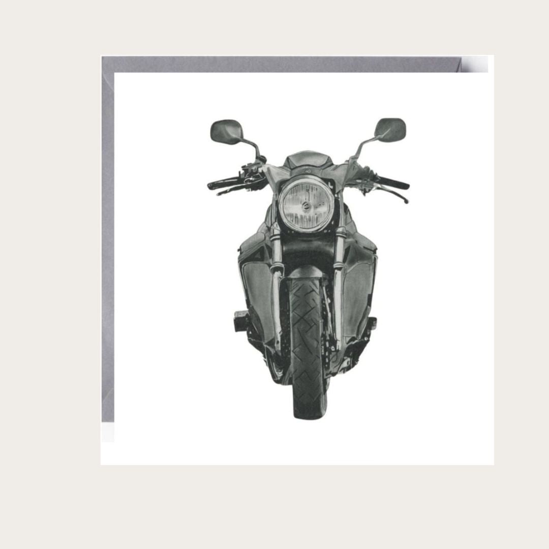 Motorbike Greeting Card