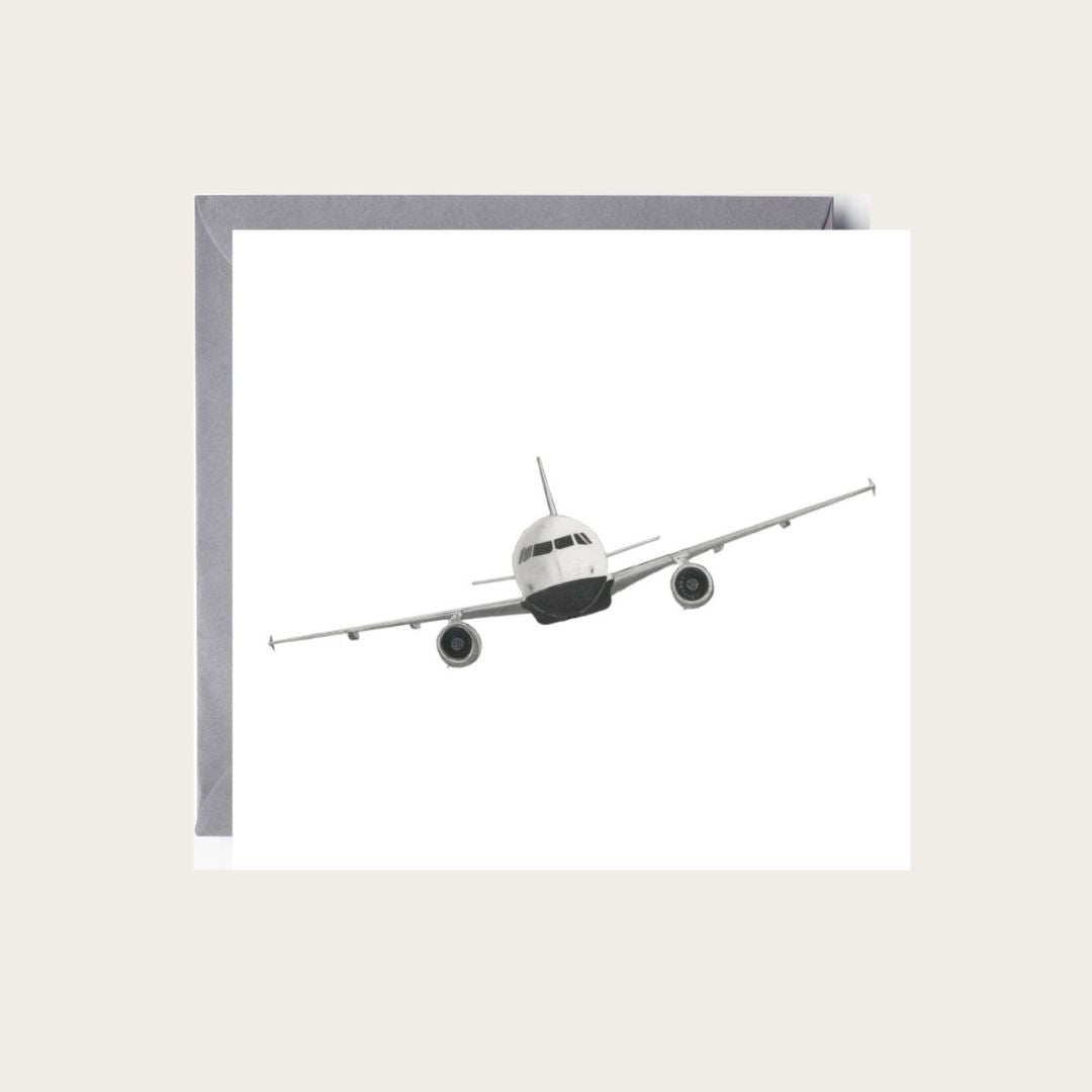 Airbus A320 Flying Greeting Card