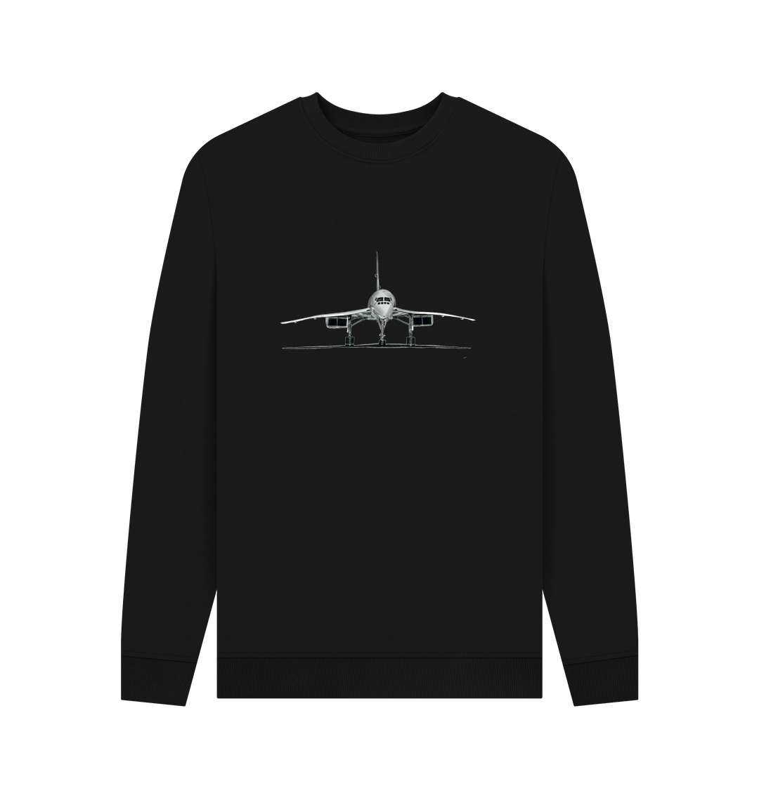 Black Men's Concorde Organic Sweatshirt