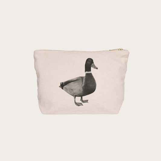 Rana the Duck Mini Pouch – Hand-Drawn Countryside Wildlife Accessory