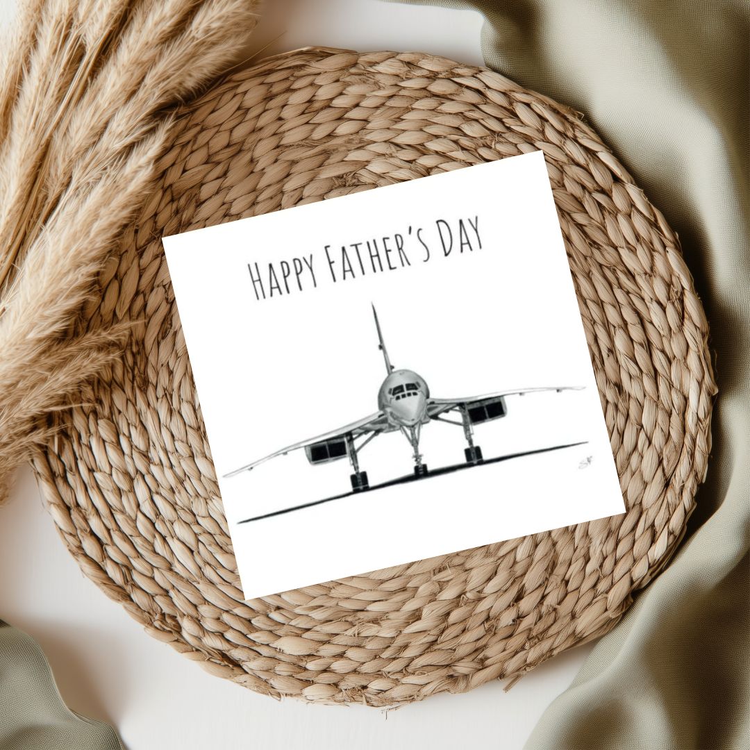 Happy Father’s Day Concorde Card