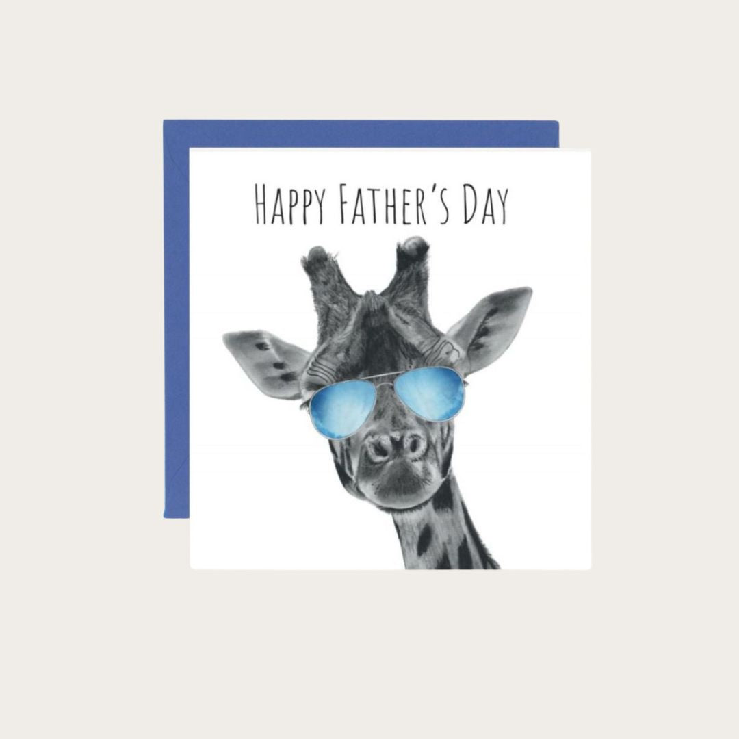 Happy Father’s Day Cool Giraffe Card