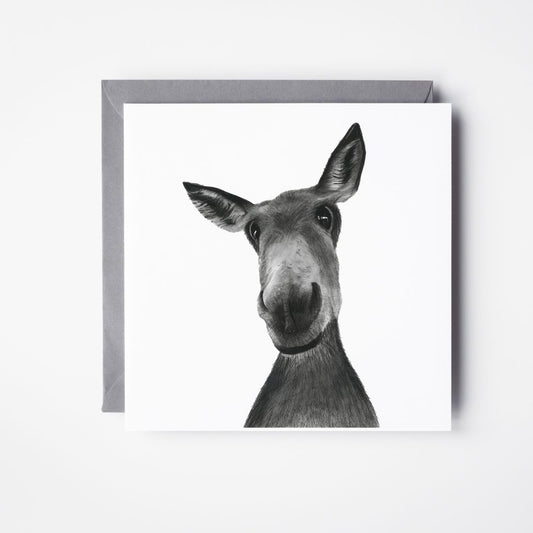 Sirus the Donkey Greeting Card