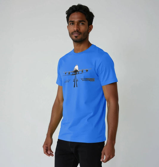 Men's Boeing 747 Aircraft Organic Tee Shirt