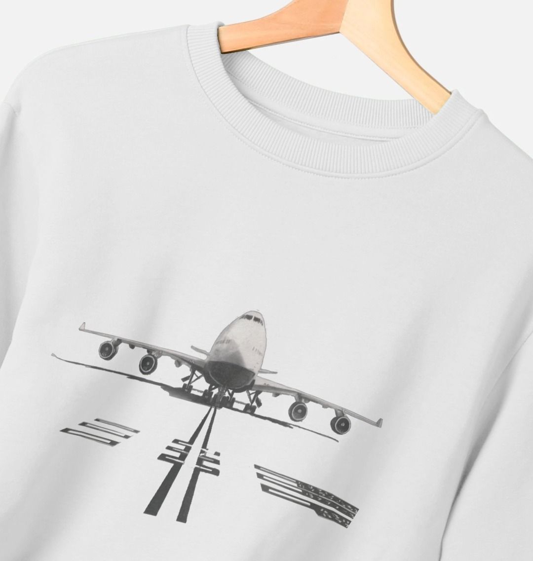 Boeing 747 Women’s Organic Cotton Jumper