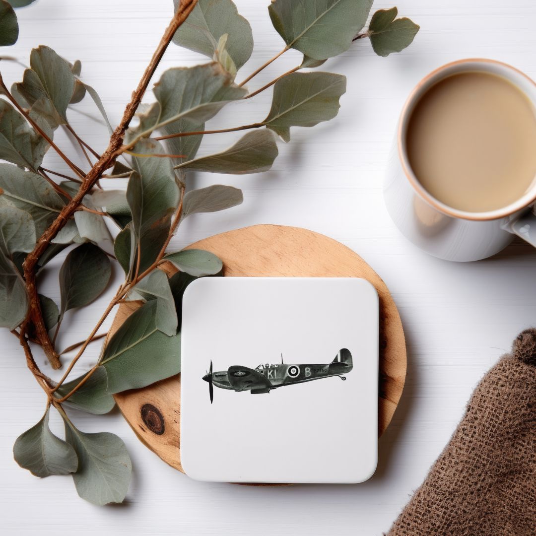 Spitfire Drinks Coaster From Libra Fine Arts 