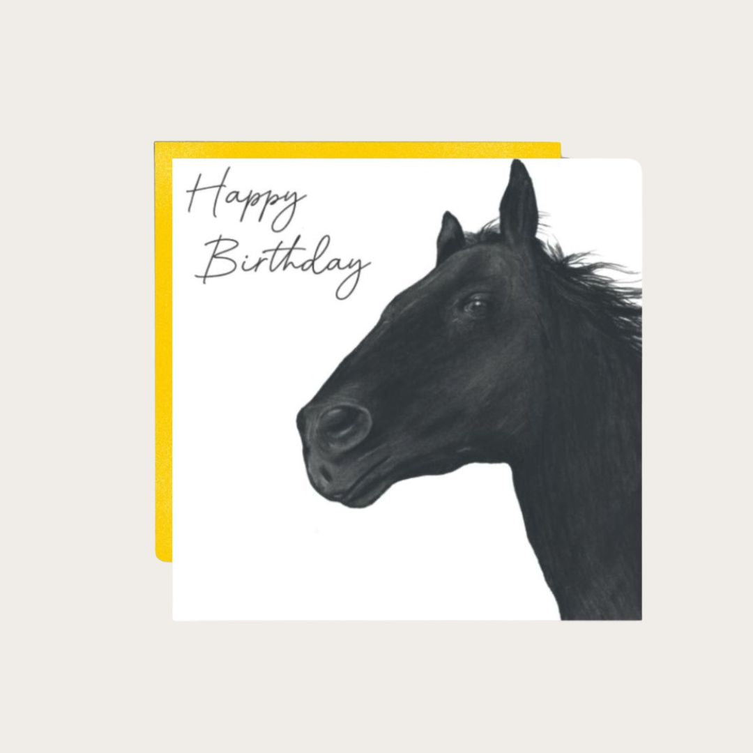 Happy Birthday Stribor the Horse card