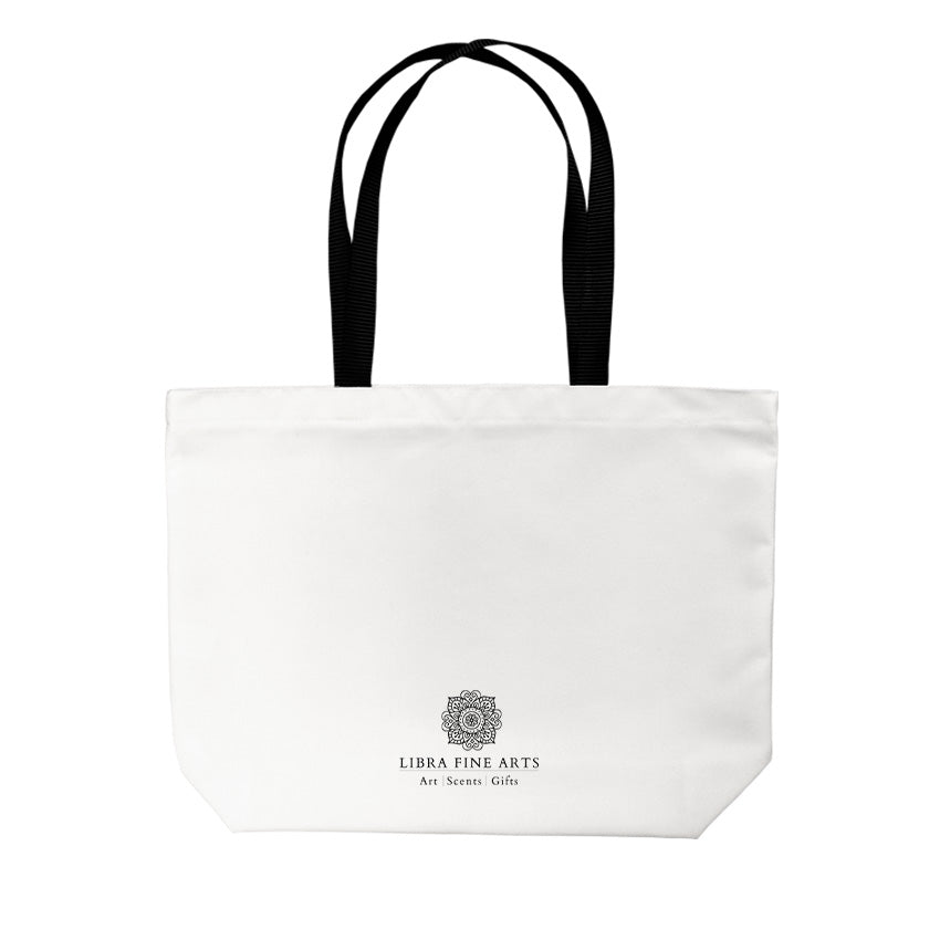 Zebra Tote Bag From Libra Fine Arts